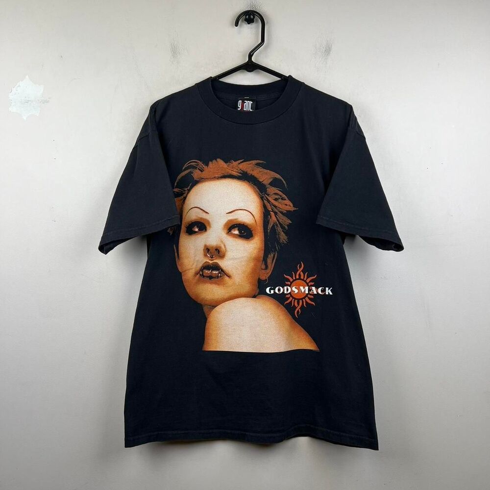 Vintage 1998 GodSmack ‘ Self Titled ‘ Album Tee Size L